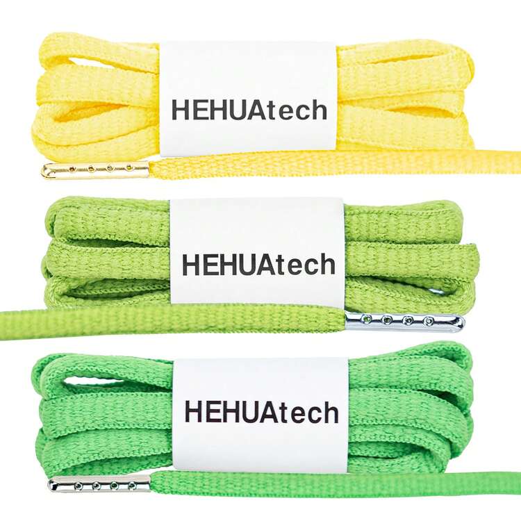 3 Pairs Metal-Tipped (0.24 Inch) Semi-Round Shoelaces For Daily Replacement, DIY Decoration, Multiple Colors Available - 3 Pairs Round Shoelaces-b403/B330/B357 - View 16