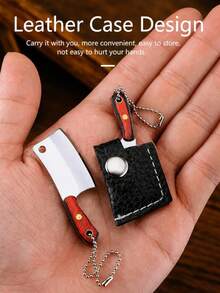 1Set Mini Multi-Tool Keychain: EDC Essential For Outdoor Enthusiasts, Keychain Pendant, Holiday Friendship Gift, Small Knife Key Pendant, Daily Package Opening, Unboxing, Opening Boxes And Parcels, Outdoor Backpack Keychain, Outdoor Camping Emergency Portable Survival Tool - Multicolor - View 4