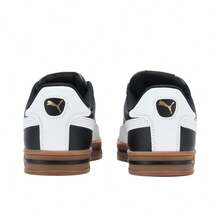 Puma Smash Vulc V3 Synthetic Leather Casual Classic Simple Retro Breathable Low-Top Skate Shoes Black Sneaker Men 380752-23 - 彩色 - 查看 5