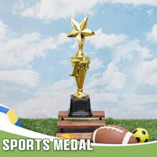 1st Place Trophy First Place Award For Sports Tournament Funny Gold Winner Trophy Cup For Football Soccer Competitions Reward Ceremony - Delicate - View 5