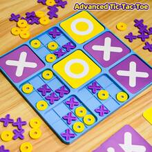 Color Matching Grid Board Game,2 Player Battle Early Education Brain Teaser Toy,Logical Thinking Training Puzzle For Toddlers 3 Year+,Birthday Holiday Gift - Multicolor - View 9