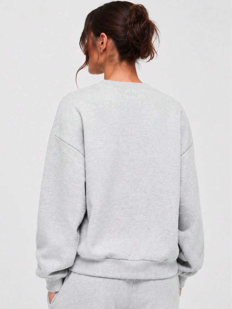 Alo Yoga Accolade Crew Neck Pullover Unisex | SHEIN USA