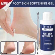 2pcs/Set Professional Dead Skin Softening Gel With Steel Pusher Set, Powerful Foot Softening Spray, Exfoliating Foot File Gel, Instant Foot Keratin Removal Spray, Prevent Foot Discomfort - Multicolor - View 11