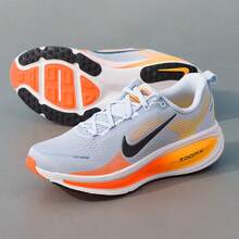 Nike New Vomero 18 Men's Cushioned Breathable Non-Slip Running Shoes Casual Road Running Shoes - Blue Orange - View 6