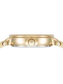 Anne Klein Women's Marble Texture Bracelet Watch Set, Gold Bracelet Quartz Watch - Gold 2 - View 9