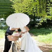 Wedding Umbrellas - Blue - View 8