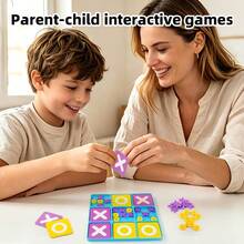 Color Matching Grid Board Game,2 Player Battle Early Education Brain Teaser Toy,Logical Thinking Training Puzzle For Toddlers 3 Year+,Birthday Holiday Gift - Multicolor - View 7