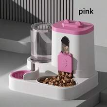 全方位自動貓食碗與給水器套裝，大容量寵物餵食器，易清洗與補給，適合旅行與戶外使用寵物餵食用品 - 大容量 - 查看 7