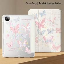 Butterfly Pattern Painted Effect Tablet Protective Case With Stand, Suitable For Honor 8/9/10/X8/X8A/X9/X8Pro/X9Pro And Other Models/ MatePad Se 11 Inch/MatePad 11 Inch/11.5 Inch, MatePad Pro Apple 10th/11th Gen 2025 (A16), Galaxy Tab A7/A9 And Other Popular Models - Style 10 - View 6