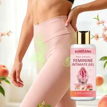 SUMIFANG 100ml Peach Plant-Based Intimate Care Gel – Keeps Intimate Area Fresh And Clean; Gentle Cleansing With Plant-Based Formula; Suitable For All Skin Types - View 2