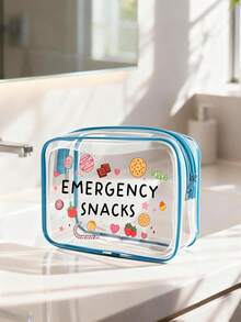 Large Capacity High Quality PVC Travel Storage Bag, With Zipper Closure, Lightweight Fade-Resistant Cosmetics And Toiletries Bag, Suitable For Women And Girls - Multicolor - View 11