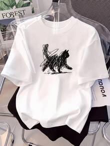 Women T-Shirts - White - View 2