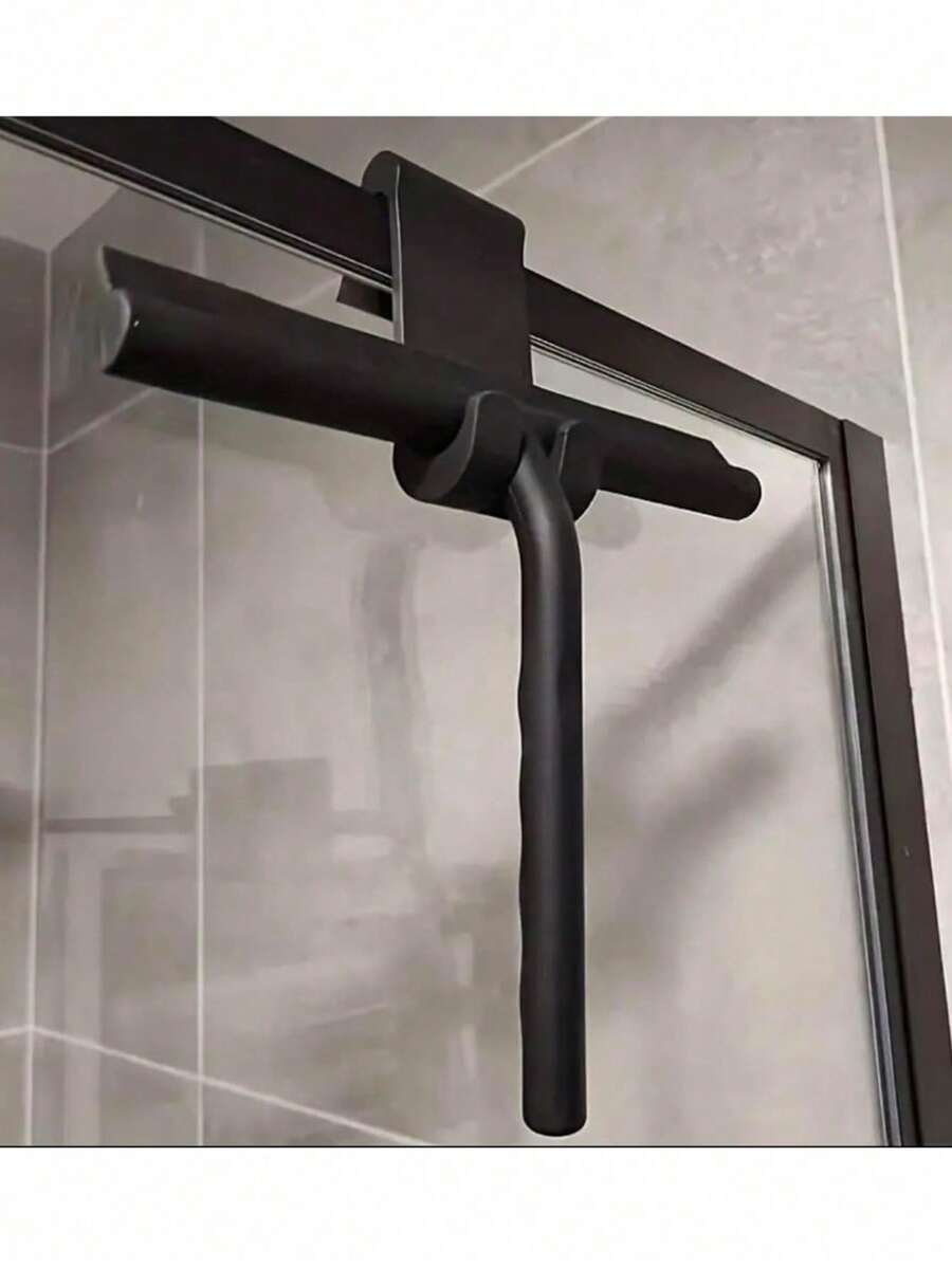 1/2pc Squeegee For Shower Glass And Mirrors - Suitable For Tile Walls, Car Windows, Bathroom, Kitchen, Bedroom And Living Room; Ideal Gift Choice For Holidays Or Mother's Day - Random Style - View 1