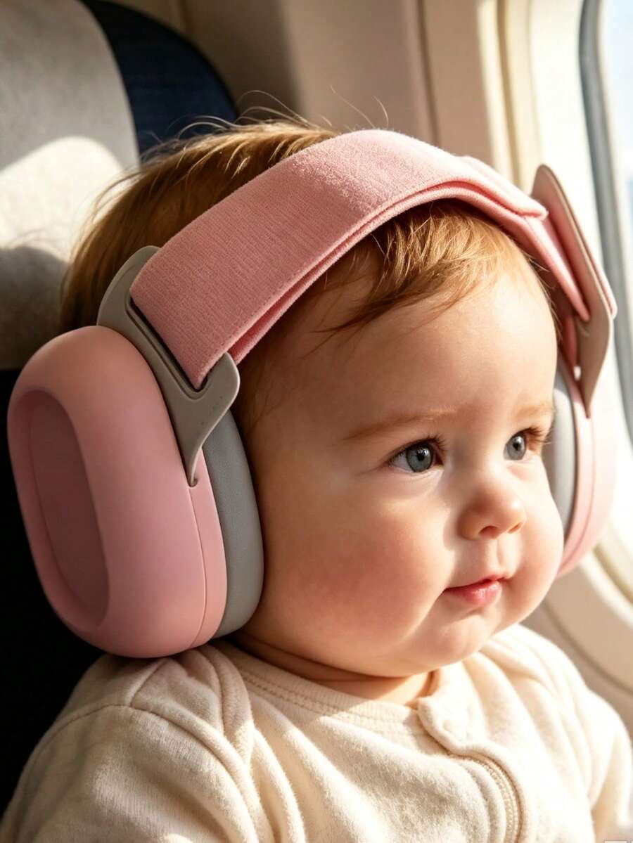 Baby Noise-Canceling Ear Muffs, Noise Reduction Ear Protectors - Multicolor - View 1