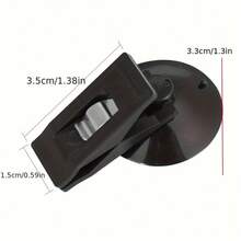 Car Suction Cup Clips With Strong Adhesive For Mounting Sunshades, Curtains, And Tickets On Windows And Windshields. Made From Durable Plastic, These Holders Can Be Removed Without Leaving Any Residue And Are Suitable For Universal Use - Multicolor - View 5