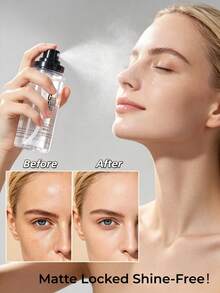 GUOXIAONIU Setting Spray, Tahan Lama 12 Jam, Tidak Luntur, Tahan Air dan Keringat, Hasil Akhir Matte, Tampilan Makeup Ringan dan Alami, Cocok untuk Semua Jenis Kulit - Baru saja ditingkatkan menjadi 65ML - View 11