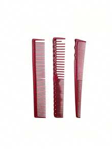 WANMEI 8Pcs Hair Comb Set, Professional Hair Combs For Hair Styling, Parting, Smoothing, Anti‑Static Hair Comb Kit, Multi‑Function Hair Comb For Men Women, Salon Home Hairdressing Hair Comb Set, Durable Hair Cutting Styling Hair Combs - Multicolor - View 9
