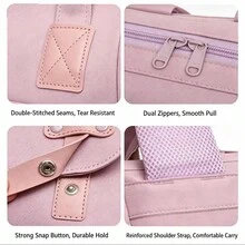 Large Capacity Mommy Bag Multifunctional Baby Diaper Backpack For Travel And Storage, 1pc - Multicolor - View 9