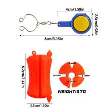 Perlengkapan Multifungsi Pemegang Joran Pancing & Pelindung Kail, Penjepit Joran Pancing Karet Lunak TPR, Pemotong Senar Terintegrasi, Alat Pemegang Kail Putar Anti Kusut, Cocok Untuk Aksesori Perlengkapan Pancing Air Tawar & Air Garam di Luar Ruangan - MultiWarna - View 11