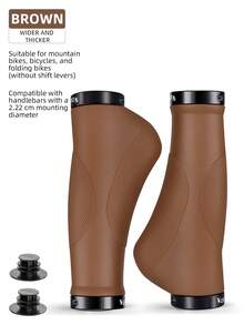 WEST BIKING Grip Stang Sepeda Lebar, Nyaman, Anti-Selip, Aksesori Stang Sepeda Gunung, Cocok untuk Stang 22.2mm - MultiWarna - View 10