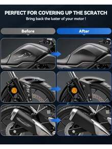 Paint Touch-Up Pens - Plvora Matte Black Metallic - View 4