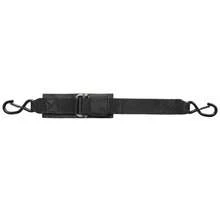 2‑Pack Retractable Ratchet Tie Down Straps, 2 In X 2 Ft Heavy‑Duty Secure Cargo Straps, Reliable Fastening Accessories For Boat Securement, Trailer Hauling, Jet Ski, Motorcycle, Truck Bed Load And Outdoor Equipment Transport Use - Black - View 8