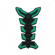 3D Rubber Gasoline Fuel Tank Pad Protector Universal Motorcycle Fuel Tank Sticker Fishbone - Fuel Tank Sticker - View 16