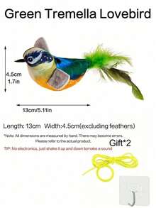 Cat Toys, Realistic Bird Sound Simulation, Adjustable, Indoor Cat Play And Chase Interactive Toy, Up And Down Shaking Sound, Birthday Gift, Holiday Gift - View 15