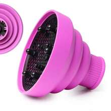 1pc Foldable Silicone Hair Dryer Diffuser, Portable Universal Heat-Resistant Silicone Telescopic Diffuser, Drying & Styling Foldable Multi-Use Hair Dryer Hood, Professional Salon Hair Styling Diffuser - A - View 10