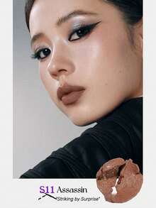 Girlcult 啞光口紅 S11，高顯色度，質地滑順，絲絨妝效，持久顯色，舒適佩戴，易於塗抹，適合初學者，適合女性日常使用，禮品，3.5g/0.12 Oz - S11 - 查看 4