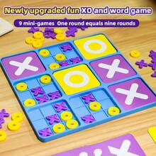 Color Matching Grid Board Game,2 Player Battle Early Education Brain Teaser Toy,Logical Thinking Training Puzzle For Toddlers 3 Year+,Birthday Holiday Gift - Multicolor - View 2