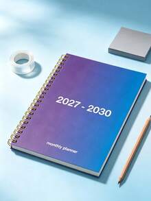 封面採用漸層色彩設計(涵蓋 2027–2030 年),印於厚紙上,附螺旋裝訂。內含待辦清單與專屬筆記本,適合青少年與成人設定目標並管理時間。 - 均碼 - 查看 16