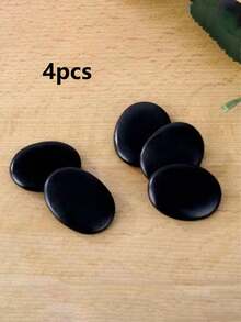 12/10/8/6/4/1 Pc Massage Stones, Essential Hot Stones For Massage, Massage Tools, Therapy Tools, 6-Piece Medium Hot Stone Massage Set, Suitable For Professional Or Home SPA, Foot Warmer, Relaxation, Healing. - Multicolor - View 9