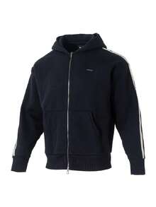 Under Armour Men's Sports Jacket Icon Heavy Rib FZ-BLK Jacket/Outerwear Knit Hooded Fitness Training Commute 6003937-001 - Black - View 6
