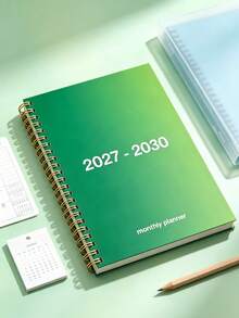 封面採用漸層色彩設計(涵蓋 2027–2030 年),印於厚紙上,附螺旋裝訂。內含待辦清單與專屬筆記本,適合青少年與成人設定目標並管理時間。 - 均碼 - 查看 13