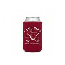 1pc Customized Golf Cup Covers, Personalized Neoprene Drinking Sleeves Featuring Names, Locations And Years, A Permanent And Universal Gift For Single Parties, Standard And Slender Cup Holders, Suitable For Grooms And Golf Outings. - Multicolor - View 15