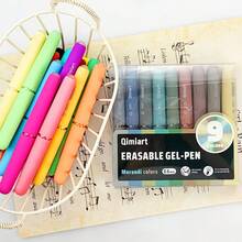 Pastel Rainbow Erasable Gel Pens, 9 Pack Multi Color Retractable Erasable Pens For Notebook Planner Drawing - Color Style Randomized - View 7
