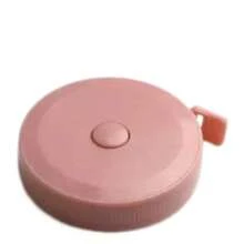 1pc 59-Inch Mini Retractable Tape Measure Keychain - Dual Scale For Body Measurement, Sewing, Crafting - Lead-Free, Non-Metallic Tape Material - Compact, Portable Design, Essential For Back To School, Stationery - Multicolor - View 12