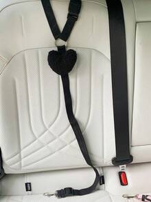 1pc Cute Pet Car Safety Belt Harness Leash, Creative Heart-Shaped Dog/Cat Vehicle Safety Tether Strap,Dog Accessories - Multicolor - View 14