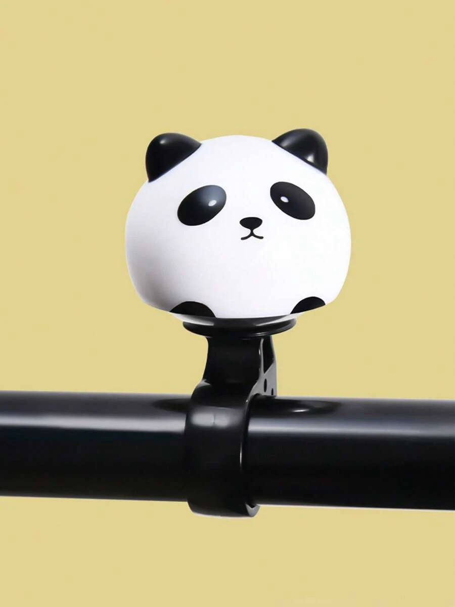 1pc Cartoon Panda Bicycle Bell, Universal For Mountain Bike/Scooter/Balance Bike/Decoration - Multicolor - View 1
