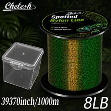 Chelesh 1000m/1093yds Nylon Fishing Line, 3D Color-Changing Invisible Spotted Line, Strong And Durable, Invisible In Water, Suitable For Lure Fishing, Fly Fishing, Saltwater And Freshwater, Fishing Accessories - Multicolor - View 19