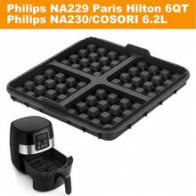 Air Fryer Silicone Waffle Mold, 4-Cavity Square Waffle Baking Pan, Non-Stick Silicone Waffle Maker Tray, Heat-Resistant Reusable Air Fryer Accessory, For Homemade Waffles, Pancakes, Brownies And Various Desserts - View 3