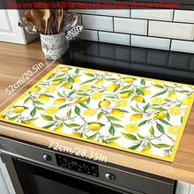 1 buah Keset Penyerap Air Motif Bunga Lemon dari Tanah Diatom, Keset Pengering Penyerap Air untuk Meja Dapur, Keset Mesin Kopi, Keset Teko Kopi Tuang, Keset Pengering Piring, Keset Dapur Anti Selip Tahan Panas, Keset Meja Makan, Keset Sarapan, Keset Mesin Cuci, Keset Dekoratif untuk Rumah, Dapur, Meja Makan, Kedai Kopi, Bar, Hadiah Pesta Liburan atau Pesta Pindah Rumah - MultiWarna - View 11
