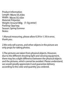 1 Pc Abstract Stripes Geometry Women's Print Hair Kerchief Imitation Silk Square Scarf Handbag Neck Tie Hijab Bandana For Daily Decor Ribbon. - Brown - View 5