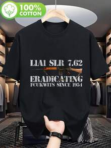 Camisetas de hombre - Negro - Ver 7