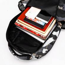 1pc Camouflage Print Fashion Backpack, Large Capacity Student School Bag, City Commute Travel Casual Laptop Backpack - Backpack - View 9