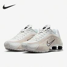 Nike Genuine Shox R4 Women's Breathable Air Cushion Running Shoes HQ7739-100 - HQ7739-100 - View 1