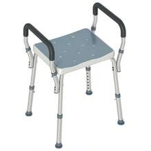 Portable Shower Stool Non‑Slip Shower Chair For Elderly - Light Blue - View 1