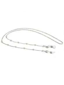 1pc Pearl Chain Style Glasses Chain Mask Hanging Chain Mask Loss Prevention Hanging Rope Necklace Hanging Neck Chain - Regular Style - View 10