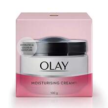 Olay 保濕修復舒緩面霜 100g 3.53 Oz，易吸收不油膩，營養豐富，減紅，經典滋養配方，深層保濕，富含維生素與礦物質，改善乾燥，柔嫩肌膚 - 100g - 查看 4